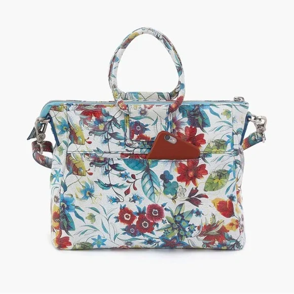HOBO International medium “Sheila”Floral Bag - Picture 2 of 10
